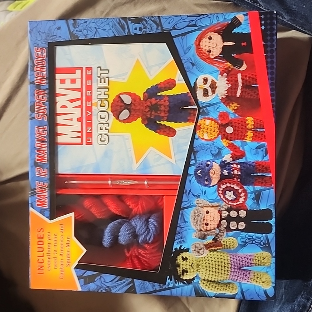 Marvel Universe Crochet Superheroes Amigurumi Kit!